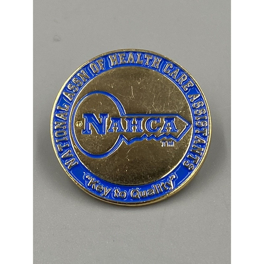 National Association Of Health Care Assistants NAHCA Lapel Pin